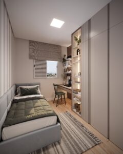 Apartamento na planta na Zona Norte